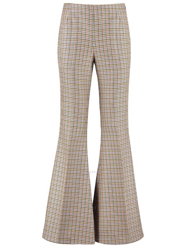 Stella McCartney Mona Flared High-Waist Trousers, Brand Size 36 (US Size 2) - STELLA MCCARTNEY - BALAAN 1