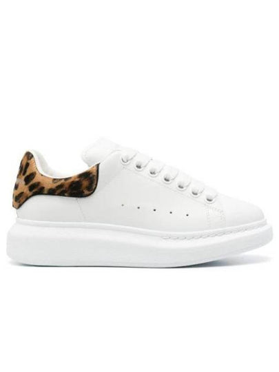 Leopard Tab Low Top Sneakers White - ALEXANDER MCQUEEN - BALAAN 2