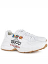 Worldwide Rhyton Low Top Sneakers White - GUCCI - BALAAN 4