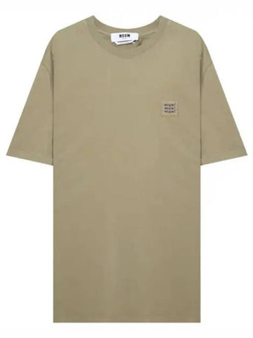 Logo label short sleeve t shirt MM6 Maison Margiela men s - MSGM - BALAAN 1