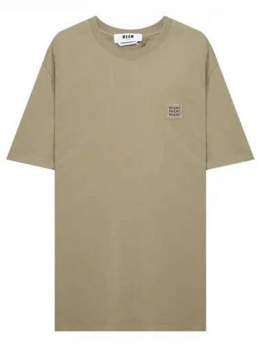 Logo label short sleeve t shirt MM6 Maison Margiela men s - MSGM - BALAAN 1