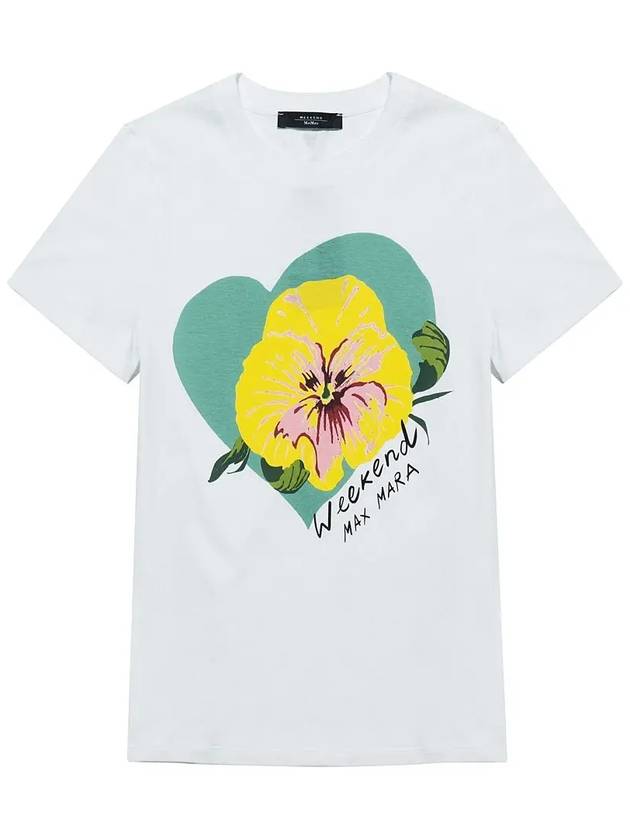 YEN cotton t shirt white 010 - MAX MARA - BALAAN 2