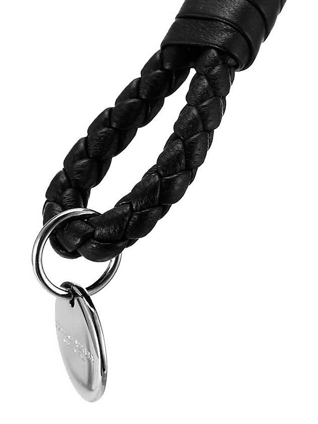 Intrecciato Double Weaving Bracelet Black - BOTTEGA VENETA - BALAAN 8