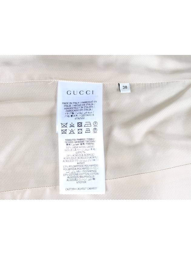 GG Check Tweed Jacket 38 - GUCCI - BALAAN 8