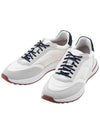 Week-End Walk Microfiber Storm System Sneakers White - LORO PIANA - BALAAN 2
