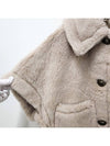 SABBIA Teddy Bear Alpaca Short Vest Jacket CACHA NEWTERZO1 002 - MAX MARA - BALAAN 5