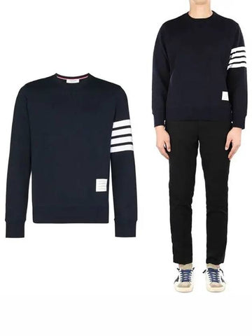 Diagonal armband sweatshirt MJT021H32 00535 461 - THOM BROWNE - BALAAN 1