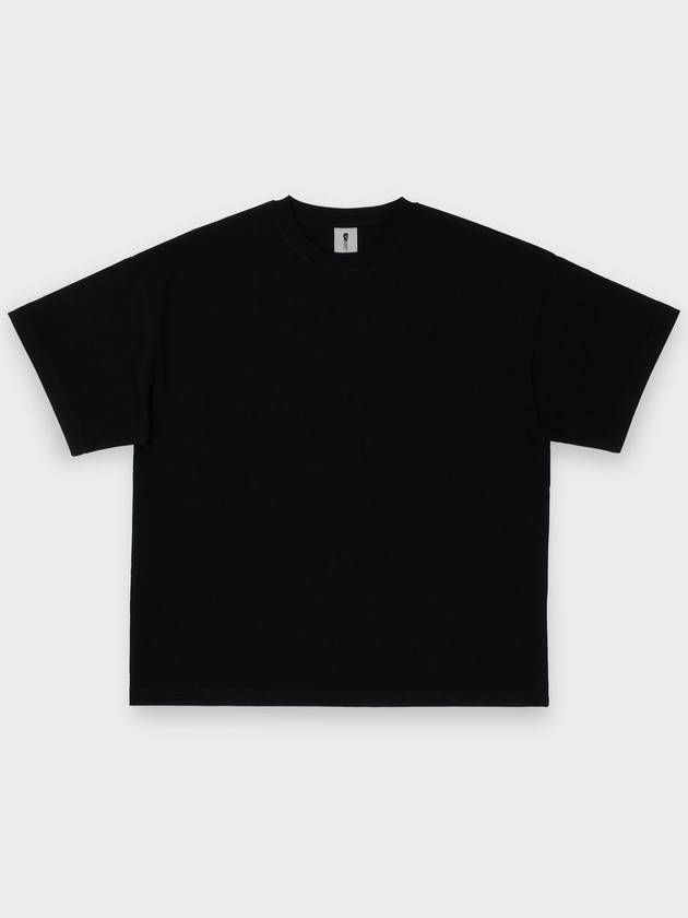 Oversize Fit Paper Tape Tee Black - STOCKHOLM SYNDROME - BALAAN 3