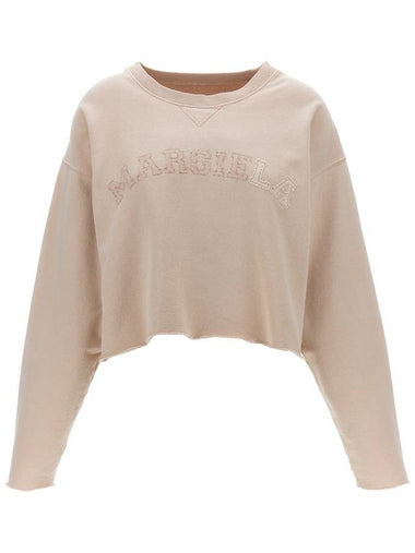 Maison Margiela Logo Embroidery Sweatshirt - MAISON MARGIELA - BALAAN 1