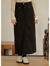 Warms Corduroy M Point Long Skirt - MICANE - BALAAN 2