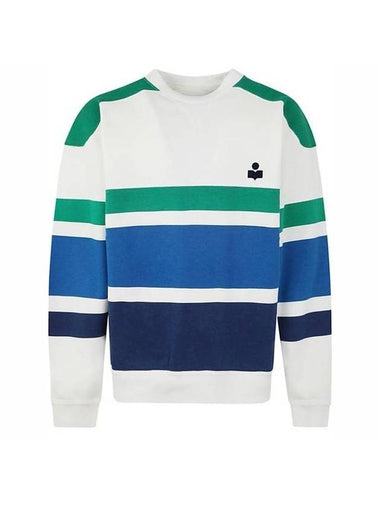 Mayoan Logo Sweatshirt Blue - ISABEL MARANT - BALAAN 1