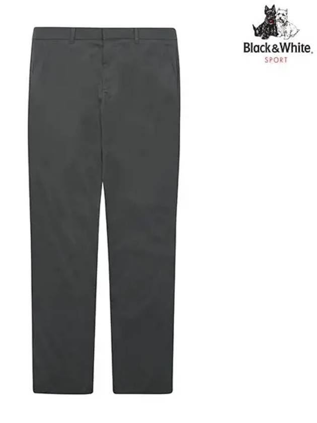 Washa solid set-up pants 5613GZWNGREY - BLACK&WHITE - BALAAN 1