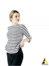 Galathee Striped Sailor Long Sleeve T-Shirt Neige Noir - SAINT JAMES - BALAAN 2