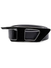 B-Dlogo II Enamel D Buckle Leather Belt Black - DIESEL - BALAAN 1