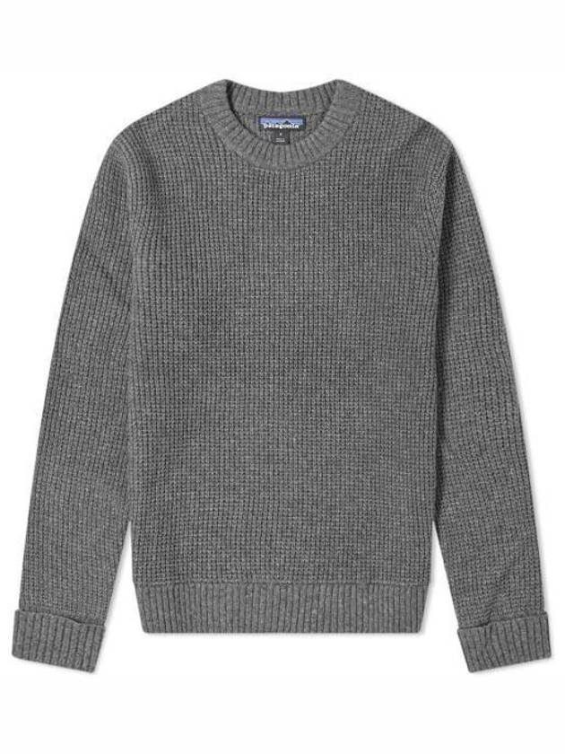 Recycled Wool Blend Knit Top Hex Grey - PATAGONIA - BALAAN 2