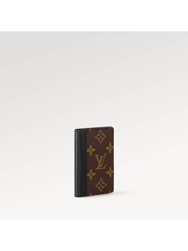 Pocket Organizer Macassar Card Wallet Brown - LOUIS VUITTON - BALAAN 3