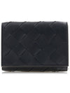 Intrecciato Half Wallet Black - BOTTEGA VENETA - BALAAN 2