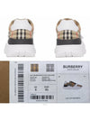 Vintage Check Suede Leather Sneakers Archive Beige - BURBERRY - BALAAN 6