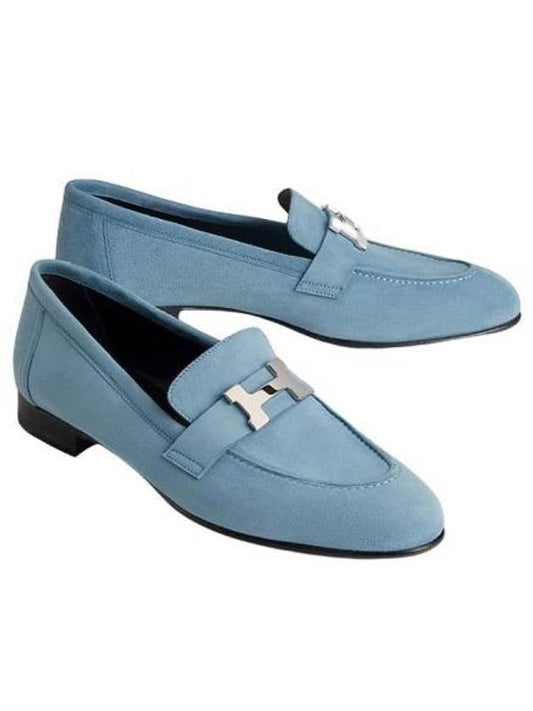 Paris Loafer Blue - HERMES - BALAAN 1