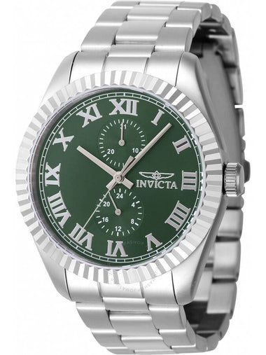 Invicta Specialty GMT Quartz Green Dial Men's Watch 47422 - INVICTA - BALAAN 1