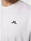 Ade Regular Fit Short Sleeve T-Shirt White - J.LINDEBERG - BALAAN 6