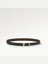 Pretty LV 20MM Reversible Leather Belt Black Brown - LOUIS VUITTON - BALAAN 2