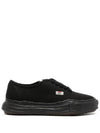 24SS Baker OG Sole Canvas Low Top Sneakers A02FW704 BLACK BLACK - MIHARA YASUHIRO - BALAAN 1