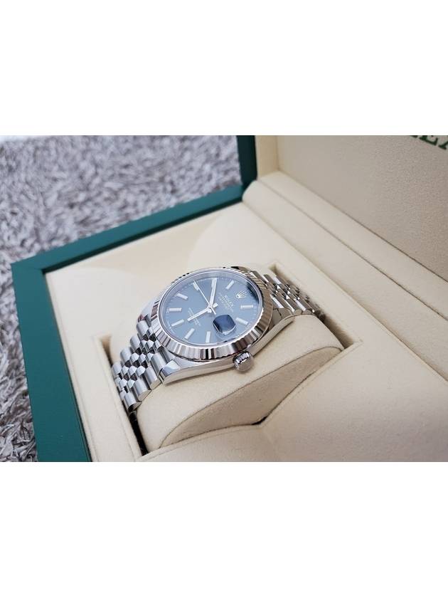 Rolex Datejust 41 Steel Blue Plate Bindex 21 Years - ROLEX - BALAAN 6