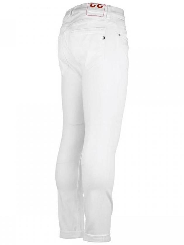 Denim Straight Pants UP232 BS0030U PTD 000 WHITE - DONDUP - BALAAN 3