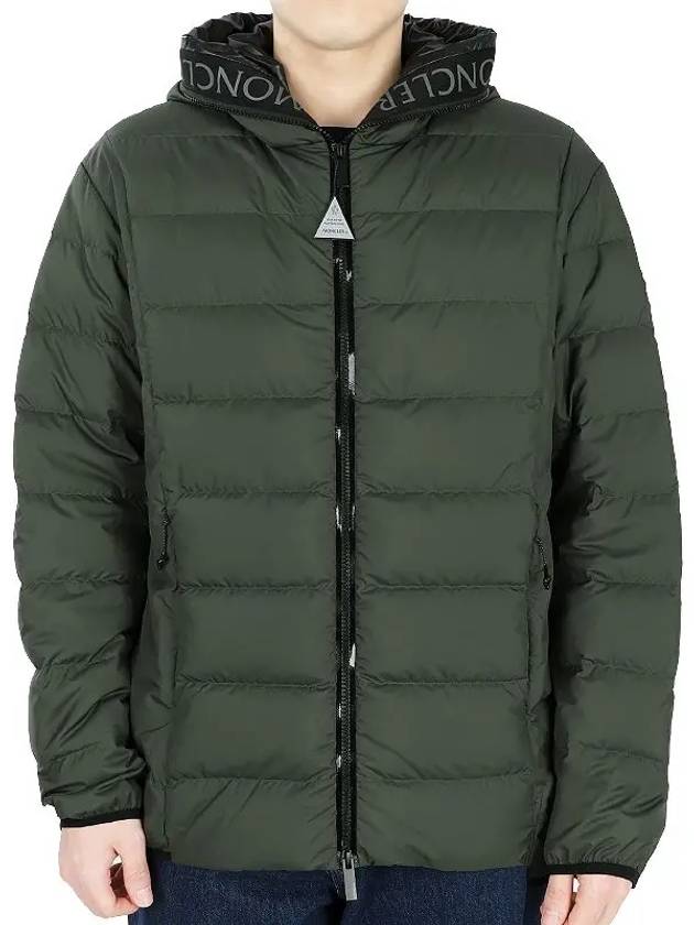 Moncler Men's HADAR Down Padded Jacket Khaki 1A00026 596IU 890 - GANNI - BALAAN 2