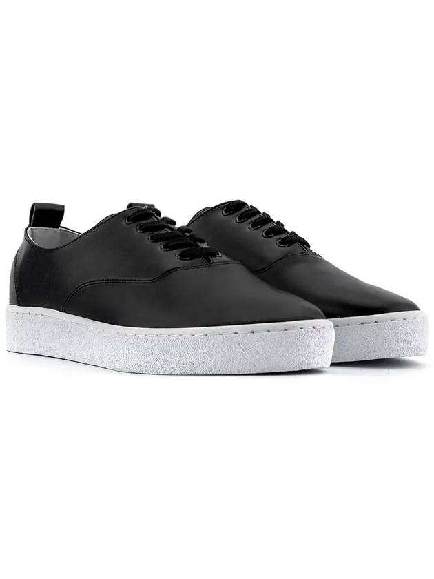 2491 Vermont Cowhide Low Sneakers Vanta Black - MIAMIPROJECT - BALAAN 3