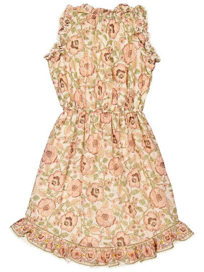 Zimmermann Girls Junie Floral Printed Cotton Dress, Size 12Y - ZIMMERMANN - BALAAN 2