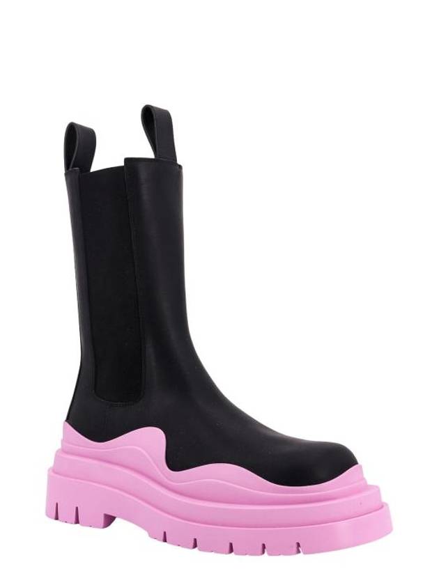 Tire Chelsea Boots Black Pink - BOTTEGA VENETA - BALAAN 3