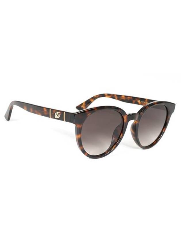 Eyewear Round Asian Fit Sunglasses Dark Havana - GUCCI - BALAAN 1