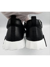 Bouncing Leather Low Top Sneakers Noir - HERMES - BALAAN 5