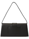 Le Bambino Long Flap Shoulder Bag Black - JACQUEMUS - BALAAN 5