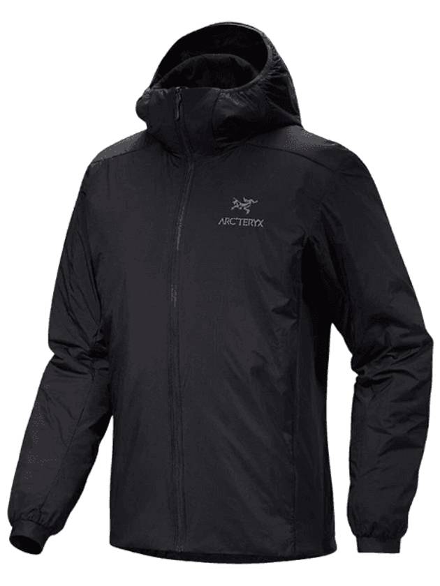 Atom Zip Up Zip-up Hoodie Black - ARC'TERYX - BALAAN 1