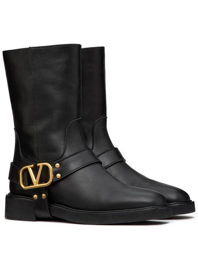 Valentino Garavani Boots Black - VALENTINO - BALAAN 2