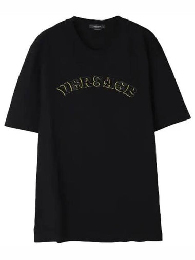 crystal logo t shirt - VERSACE - BALAAN 1