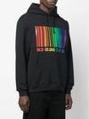 Rainbow Big Barcode Print Hoodie Black - VETEMENTS - BALAAN 5