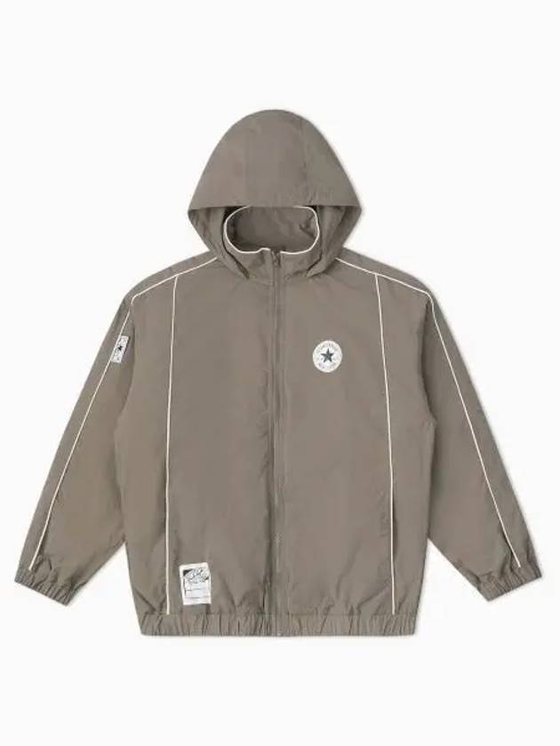 Retro Sports Padded Jacket Classic Taupe 10027960 A01 - CONVERSE - BALAAN 2