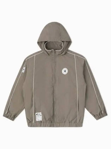 Retro Sports Padded Jacket Classic Taupe 10027960 A01 - CONVERSE - BALAAN 1