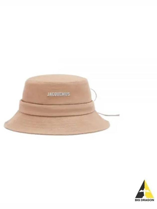 Le Bob Gadjo Bow Bucket Hat Beige - JACQUEMUS - BALAAN 2