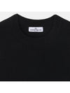 Women s Wappen Knit Top Black 8116502Z1 - STONE ISLAND - BALAAN 3