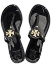 Miller Mini Flat Thong Flip Flop Black - TORY BURCH - BALAAN 3