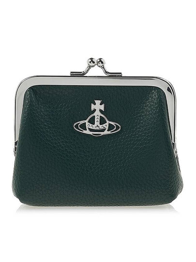 Women's Grain Pulse Frame Coin Wallet Green - VIVIENNE WESTWOOD - BALAAN 2