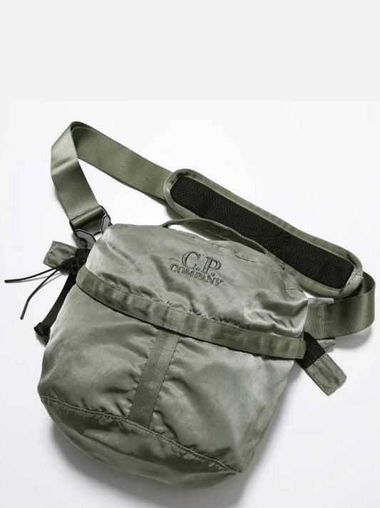 Men's B Nylon Cross Bag Green - CP COMPANY - BALAAN 2