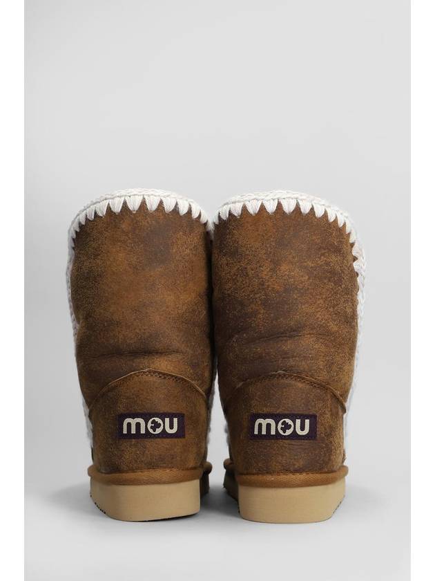 Mou Eskimo 24 Vintage Low Heels Ankle Boots - MOU - BALAAN 4