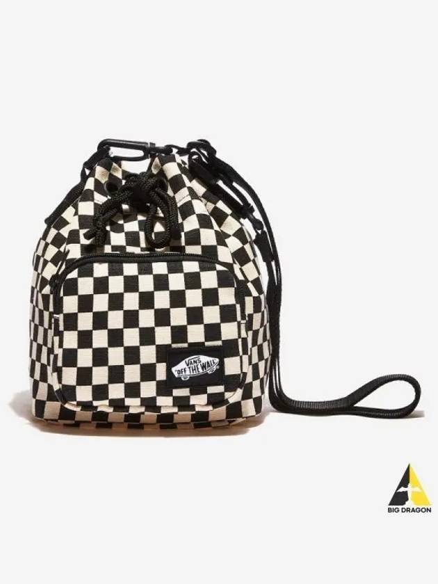 ABD bucket bag BLACK white - VANS - BALAAN 1