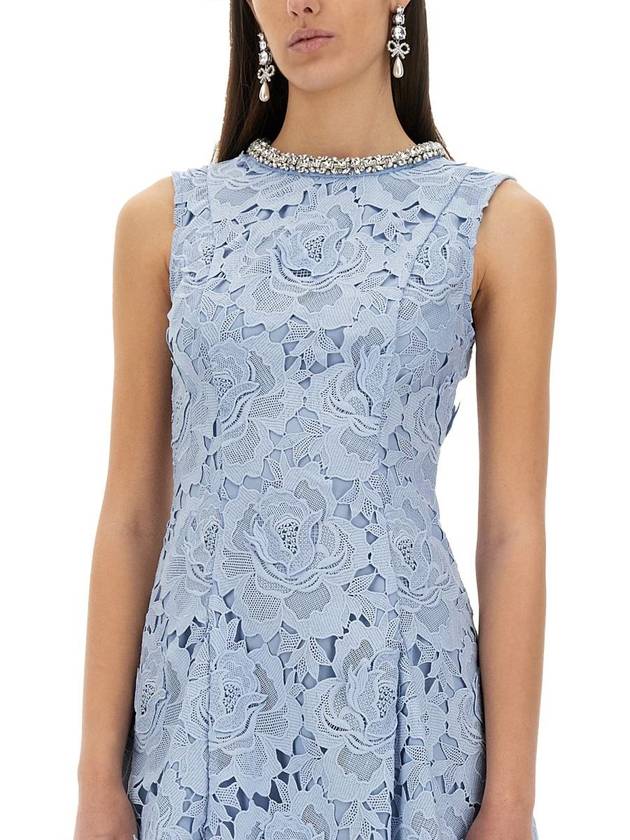 Self-Portrait Floral Lace Mini Dress - SELF PORTRAIT - BALAAN 4